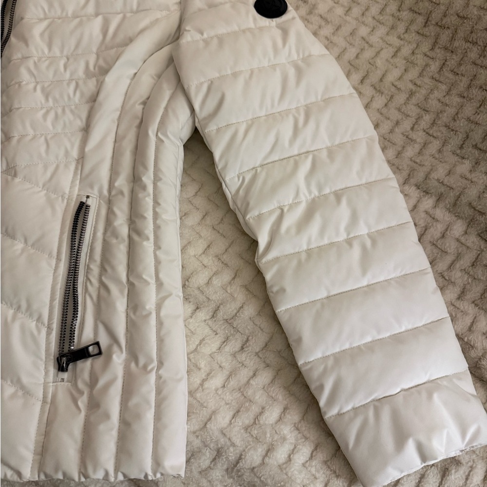 Nautica Women's White Quilted Jacket, Size M - Picture 3 of 9